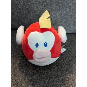 Mario Kart Cheep Cheep Plush Toy 2024 Nintendo Red & White Soft Stuffed Animal